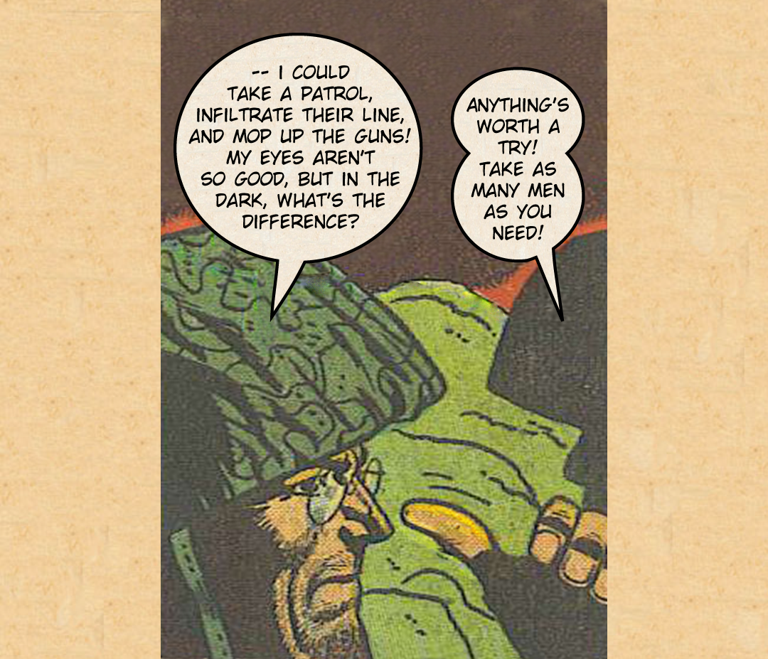 Show Them How To Die #3 - Old Soldiers Never Die! panel 3